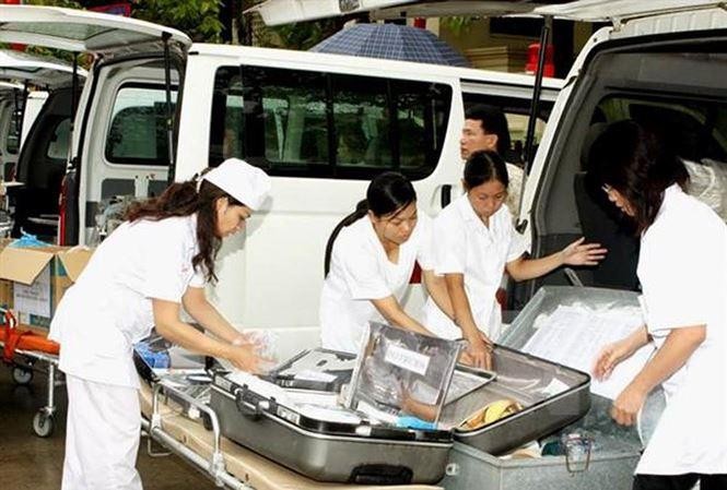 Sơ cấp cứu cho nhiều phóng viên tác nghiệp tại Hội nghị thượng đỉnh Mỹ - Triều Công tác y tế, đảm bảo an toàn thực phẩm phục vụ Hội nghị Thượng đỉnh Mỹ- Triều Tiên tại Hà Nội được triển khai rất chu đáo