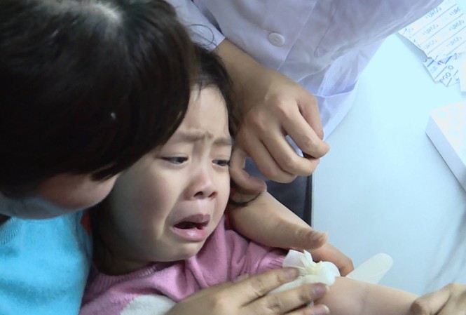Bắc Ninh: Làm xét nghiệm tại chỗ miễn phí với trẻ mầm non nghi nhiễm sán lợn 1.500 trẻ ở Bắc Ninh đã được cha mẹ đưa xuống BV tại Hà Nội để làm xét nghiệm xem có nhiễm sán lợn hay không