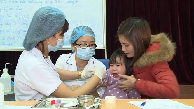 Bộ Y tế yêu cầu báo cáo kết quả và độ nhạy của các xét nghiệm sán lợn Lấy máu xét nghiệm tìm sán lợn cho trẻ mầm non ở Bắc Ninh