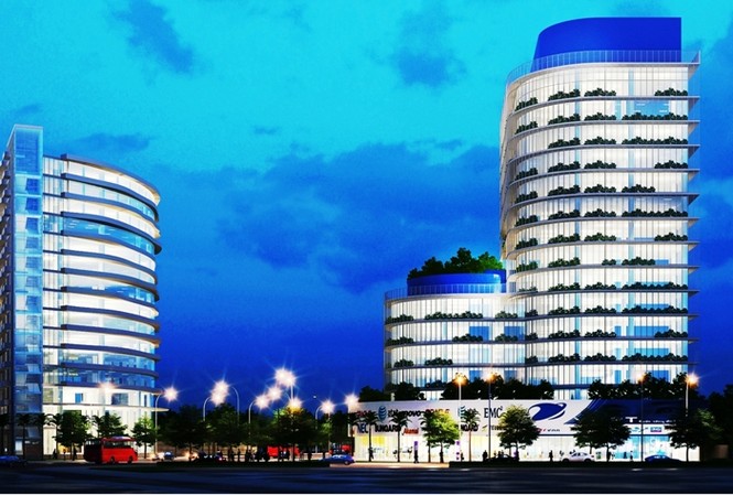 Khởi công công trình biểu trưng VNPT tại Thừa Thiên Huế Tổ hợp tòa nhà hoàn thành xây dựng sẽ trở thành biểu trưng của VNPT tại Thừa Thiên Huế (ảnh phối cảnh)
