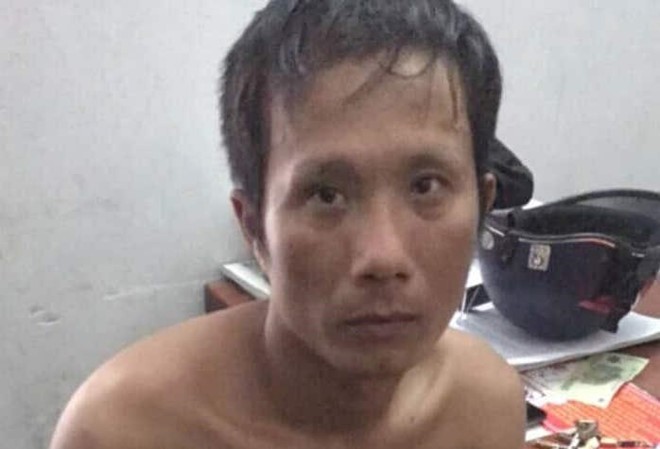 Gã đàn ông đâm vợ và bé 12 tháng tuổi rồi tự sát bất thành Lê Văn Út. Ảnh: Anh Minh.