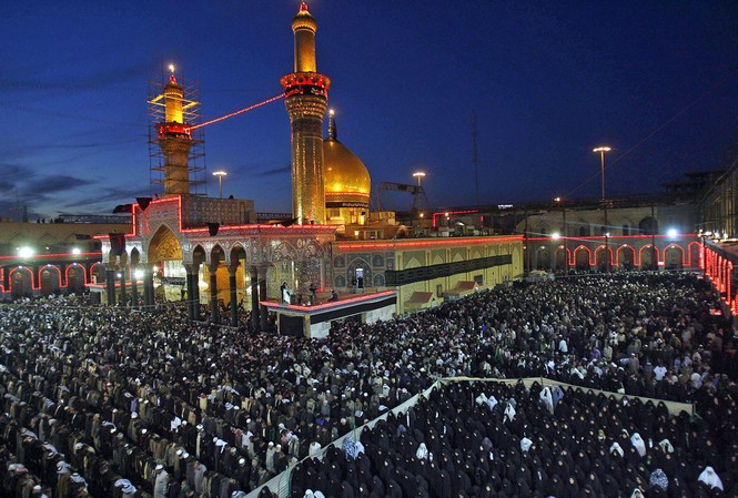 THẾ GIỚI 24H: Giẫm đạp kinh hoàng tại lễ hội, 130 người thương vong Đền thờ Imam Hussein ở Karbala. Ảnh: flickr.com