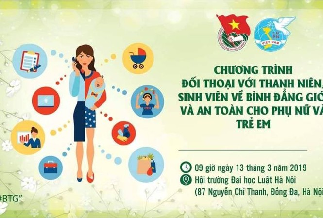 Đối thoại sinh viên về bình đẳng giới và an toàn cho phụ nữ và trẻ em Đối thoại sinh viên về bình đẳng giới và an toàn cho phụ nữ và trẻ em