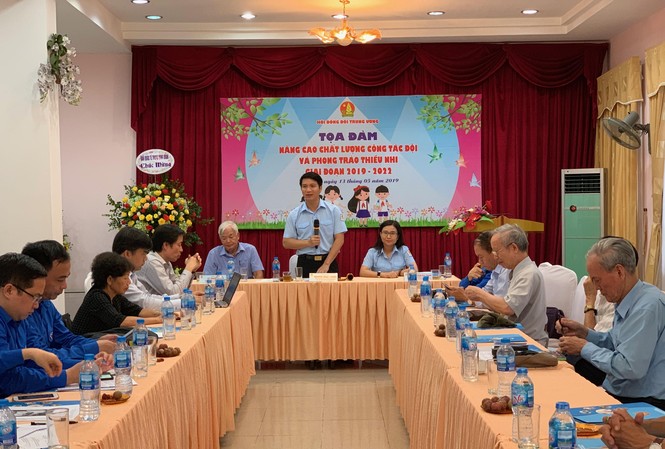 Tạo môi trường cho các em thiếu nhi phát triển toàn diện Bí thư T.Ư Đoàn, Chủ tịch Hội đồng Đội T.Ư Nguyễn Ngọc Lương chủ trì buổi tọa đàm