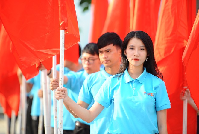 Hành trình khởi nghiệp của thanh niên thu hút 5 triệu lượt tiếp cận các đại biểu tham gia Hành trình Thanh niên khởi nghiệp đổi mới sáng tạo năm 2019”. Ảnh: Dương Triều
