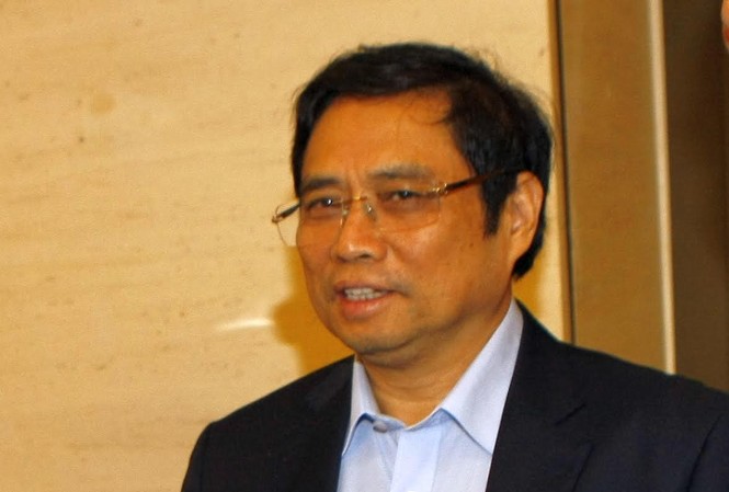Trưởng ban Tổ chức TƯ: 'Xây dựng lại một số tiêu chuẩn bổ nhiệm cán bộ' Ông Phạm Minh Chính. Ảnh: Như Ý