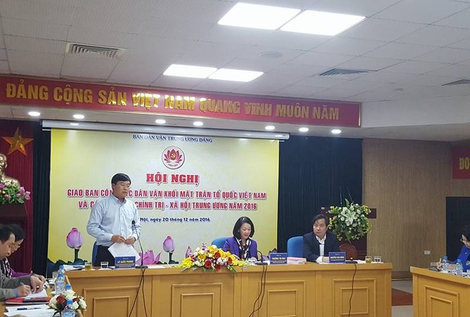 Nhân dân bức xúc trước tình trạng bè cánh, lợi ích nhóm Bí thư thứ nhất Trung ương Đoàn Lê Quốc Phong phát biểu tại hội nghị