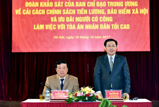 Lương cán bộ toà án chưa đáp ứng yêu cầu cải cách tư pháp Lương cán bộ toà án chưa đáp ứng yêu cầu cải cách tư pháp