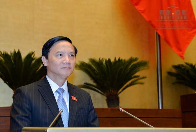 Những bộ nào có nhiều 'phòng trong vụ' ? Chủ nhiệm Uỷ ban Pháp luật Nguyễn Khắc Định báo cáo về kết quả giám sát