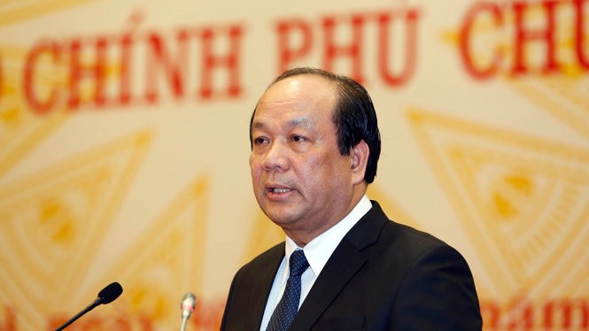 Bộ trưởng Mai Tiến Dũng: Văn hóa quà Tết bị 'biến tướng, lợi dụng' Bộ trưởng Chủ nhiệm Văn phòng Chính phủ Mai Tiến Dũng