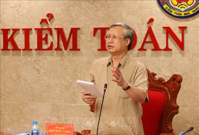 Thường trực Ban Bí thư làm việc với Kiểm toán Nhà nước Ủy viên Bộ Chính trị, Thường trực Ban Bí thư Trần Quốc Vượng cùng đoàn công tác đã làm việc với Kiểm toán Nhà nước