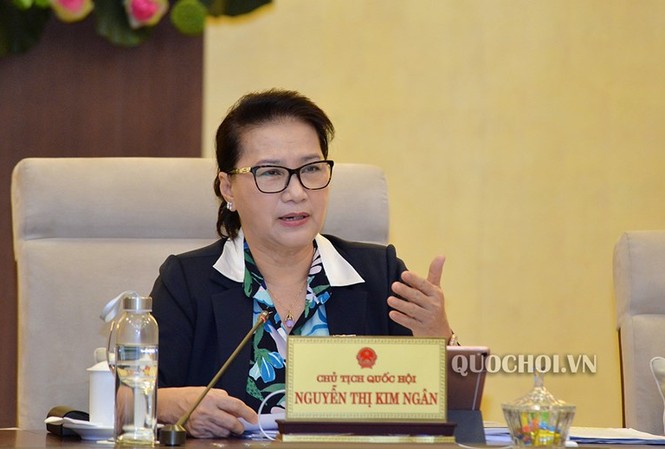 Kiểm toán không phát hiện ra tham nhũng có bị xử lý trách nhiệm? Chủ tịch Quốc hội Nguyễn Thị Kim Ngân phát biểu tại phiên họp