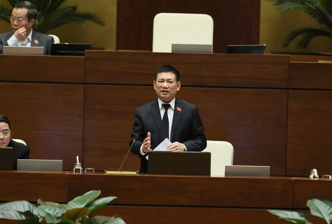 Tổng Kiểm toán: Không lo lộ thông tin mật khi truy cập dữ liệu điện tử Tổng KTNN Hồ Đức Phớc. Ảnh Như Ý