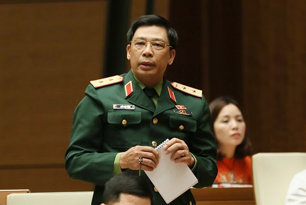 Tướng Trần Việt Khoa: 'Sẵn sàng bảo vệ và đẩy lùi nguy cơ chiến tranh' Trung tướng Trần Việt Khoa.