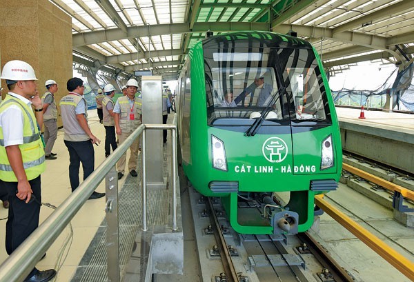 Đường sắt Cát Linh - Hà Đông khai thác thương mại trong năm 2019? Đường sắt Cát Linh - Hà Đông dự kiến khai thác thương mại trong năm 2019