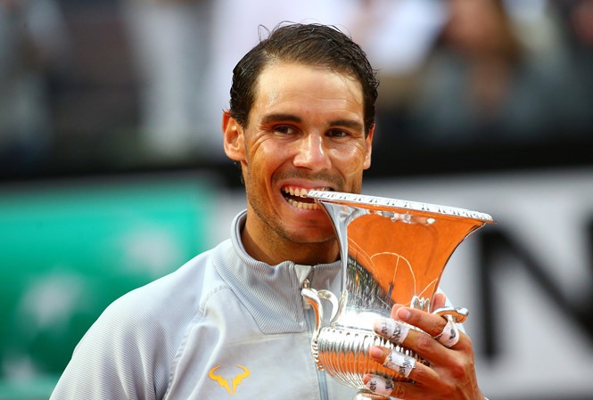 Hạ Zverev, Nadal lần thứ 8 vô địch Rome Masters Hạ Zverev, Nadal lần thứ 8 vô địch Rome Masters