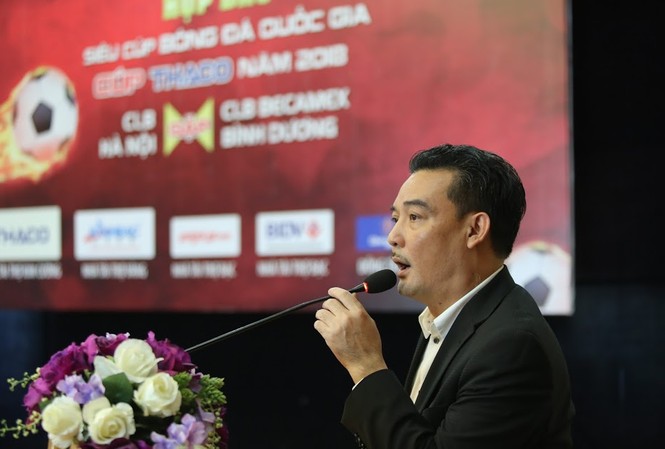 Chủ tịch CLB Hà Nội: 'Chúng tôi đặt mục tiêu cao nhất ở Siêu Cup' Chủ tịch CLB Hà Nội Nguyễn Quốc Hội