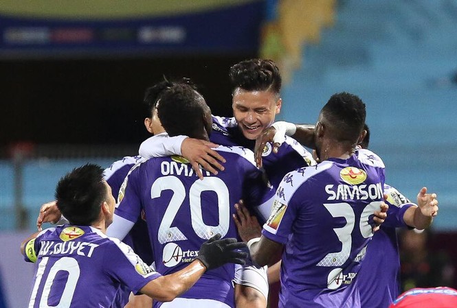Mở màn V.League bằng 'mưa gôn', Hà Nội FC thị uy sức mạnh Mở màn V.League bằng 'mưa gôn', Hà Nội FC thị uy sức mạnh