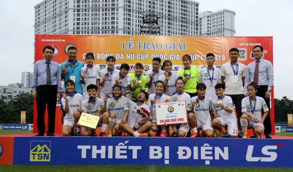 Thái Nguyên lập kỳ tích ở giải bóng đá nữ Cúp Quốc gia 2019 Thái Nguyên lập kỳ tích ở giải bóng đá nữ Cúp Quốc gia 2019