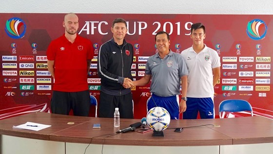 B.Bình Dương quyết đấu Á quân Indonesia ở AFC Cup 2019 B.Bình Dương quyết đấu Á quân Indonesia ở AFC Cup 2019