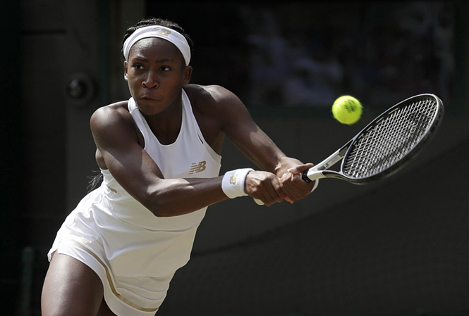 'Thần đồng' Cori Gauff dừng bước phiêu lưu tại Wimbledon Cori Gauff dừng bước tại vòng 4 Wimbledon