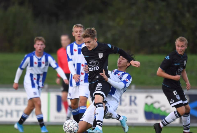 HLV Heerenveen báo tin buồn cho Văn Hậu Văn Hậu thể hiện khá tốt ở đội trẻ Jong Heerenveen.