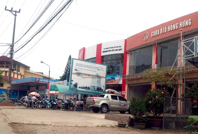 Doanh nghiệp kiện UBND tỉnh Thái Nguyên vì bị thu hồi dự án Dự án xây khách sạn & TTTM của Cty Hồng Hưng. Ảnh: M.Đ