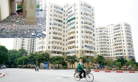 Bộ Xây dựng: Nhà tái định cư xuống cấp nghiêm trọng Nhiều khu tái định cư xuống cấp