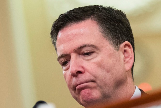 Thư chia tay của Giám đốc FBI vừa bị sa thải: Tôi sẽ ổn thôi Cựu Giám đốc Điều tra Liên bang Mỹ James Comey. Ảnh: Getty Image