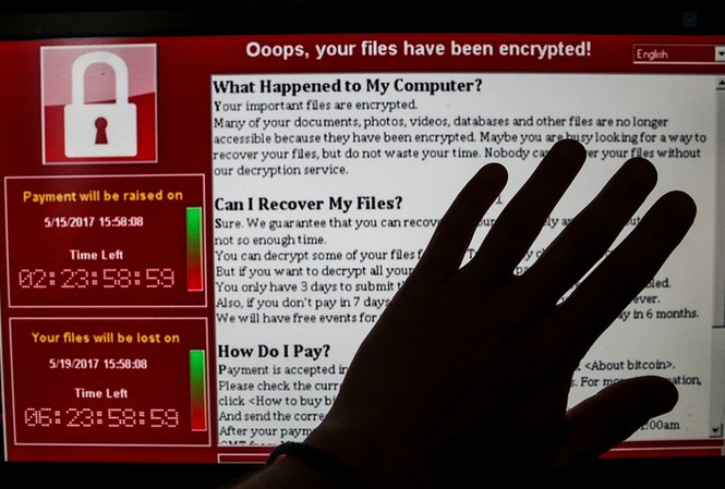 Bộ Quốc phòng Nga ngăn chặn thành công virus tống tiền WannaCry Ảnh: Tass