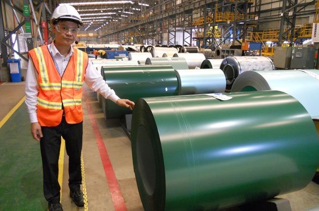 Bộ Công thương áp hạn ngạch thuế với tôn màu nhập khẩu Bộ Công thương áp hạn ngạch thuế với tôn màu nhập khẩu