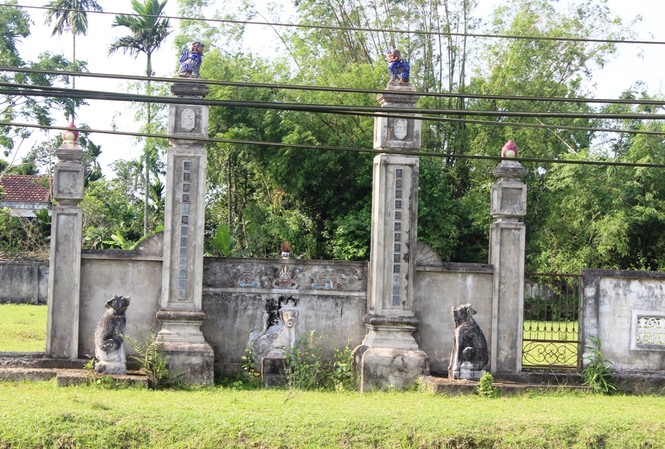 Chuyện đời danh tướng được phong Thám Hoa hai nước Khu di tích lịch sử cấp quốc gia Đền thờ Phan Kinh ở Song Lộc (Can Lộc, Hà Tĩnh).