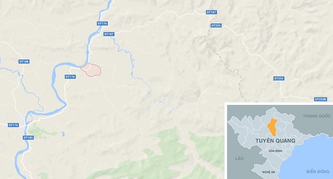 Cầu đang thi công ở khu du lịch Tuyên Quang bất ngờ sập, ba người mất tích Cầu đang thi công ở khu du lịch Tuyên Quang bất ngờ sập, ba người mất tích
