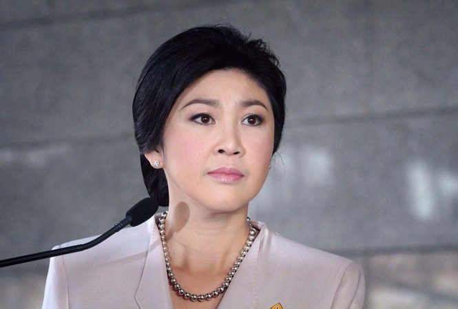 Đảng Pheu Thai bác tin bà Yingluck thành lập chính phủ lưu vong Cựu Thủ tướng Thái Lan Yingluck Shinawatra. Ảnh: Nation