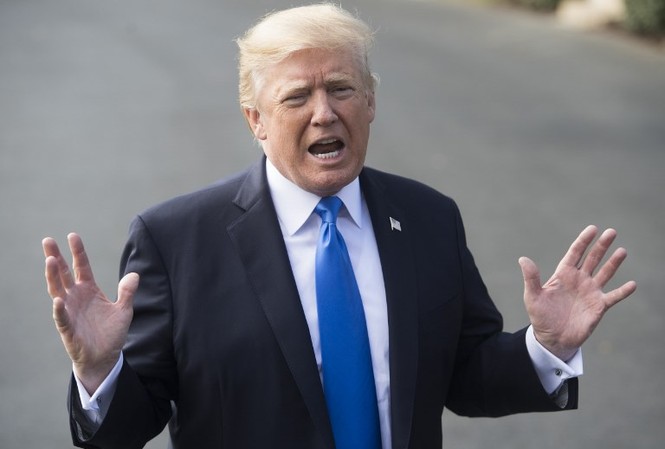 Tổng thống Trump: Nga làm tổn hại nỗ lực của Mỹ trong vấn đề Triều Tiên Tổng thống Mỹ Donald Trump. Ảnh: AFP