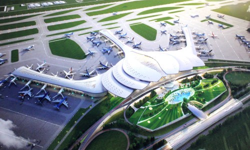 Chi phí giải tỏa sân bay Long Thành cho mỗi hộ dân là 4,7 tỷ đồng Phương án thiết kế hoa sen được chọn cho nhà ga sân bay Long Thành.
