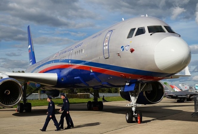 Đóng băng Hiệp ước Bầu trời mở, Mỹ ‘tự bắn vào chân mình’ Máy bay Tu-214 ON. Ảnh: Sputnik