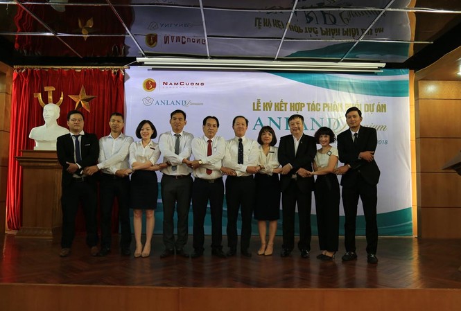 Ký kết hợp đồng đại lý phân phối dự án Anland Premium 5 đại lý cam kết đồng hành của Tập đoàn Nam Cường trong dự án Anland Premium