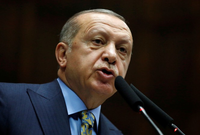 Tổng thống Thổ Nhĩ Kỳ: Vụ ám sát Khashoggi ‘đã được lên kế hoạch’ Tổng thống Recep Tayyip Erdogan phát biểu hôm nay, 23/10, trước Quốc hội tại Ankara (Thổ Nhĩ Kỳ). Ảnh: Reuters