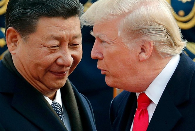 Sputnik: Không mong đợi nhiều từ cuộc gặp hai ông Trump – Tập Tổng thống Mỹ Donald Trump (phải) và Chủ tịch Trung Quốc Tập Cận Bình (trái). Ảnh: AP