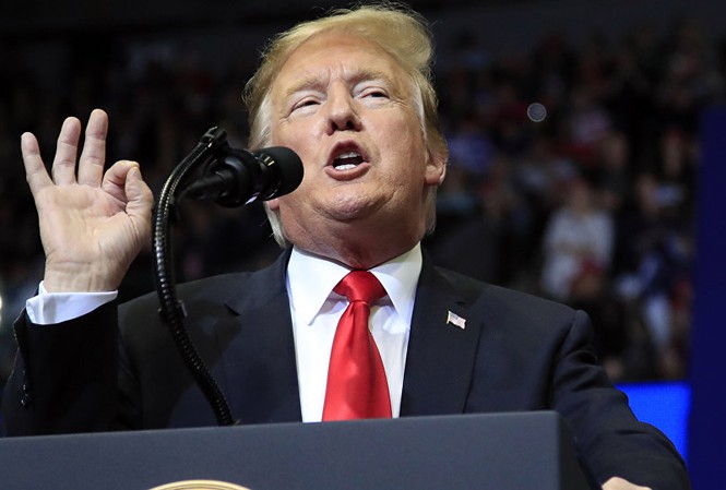 Ông Trump tuyên bố ‘không cần Quốc hội phê chuẩn vẫn có thể tấn công Iran’ Tổng thống Mỹ Donald Trump. Ảnh: AP