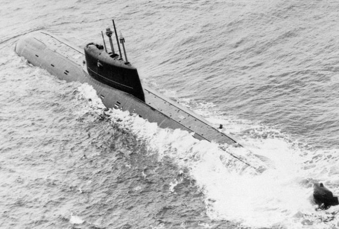 Na Uy phát hiện phóng xạ rò rỉ từ tàu ngầm Nga Tàu Komsomolets K-278. Ảnh: Sputnik