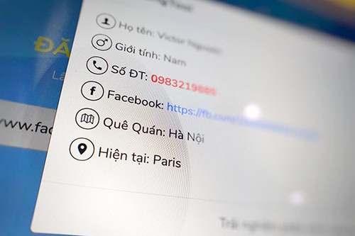 Số điện thoại bị 'ăn cắp' qua Facebook thế nào Thông tin chi tiết của một người dùng Facebook, được tìm kiếm bằng một trong những công cụ quảng cáo rầm rộ trên Google.