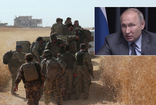 Ông Putin nói Syria không có chỗ cho quân đội nước ngoài Ảnh minh họa: Reuters