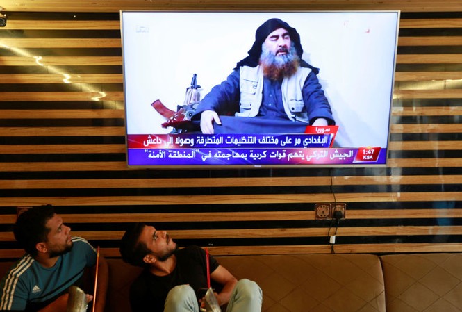 Chị gái ông trùm Baghdadi kiêm ‘bộ não’ của IS sa lưới Thủ lĩnh IS vừa bị tiêu diệt Abu Bakr al-Baghdadi. Ảnh: Reuters