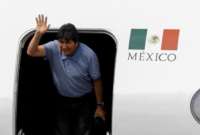 Gian nan đường đến Mexico tị nạn của cựu Tổng thống Bolivia Cựu Tổng thống Bolivia Evo Morales đến Mexico tị nạn. Ảnh: Reuters