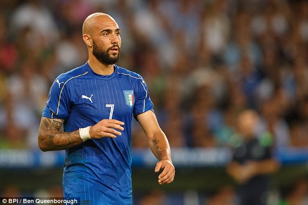 'Tội đồ' của Italia nói về pha đá luân lưu hỏng ăn Simone Zaza thất vọng với quả 11m siêu tệ.