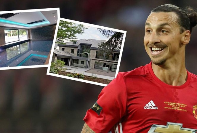 Coi mình là 'vua', Ibra chuyển đến lâu đài ở Cheshire Ibrahimovic hiện thực hóa tham vọng trở thành “vua mới” ở M.U.