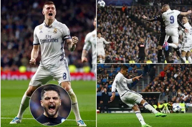 Ronaldo và 523 phút 'tịt ngòi' tại Champions League Real Madrid ngược dòng hạ Napoli.