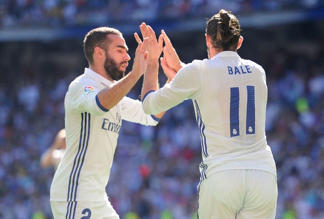 Real Madrid đón tin cực vui từ bộ đôi ngôi sao Bale và Carvajal có thể tái xuất vào đầu tháng 11 tới.